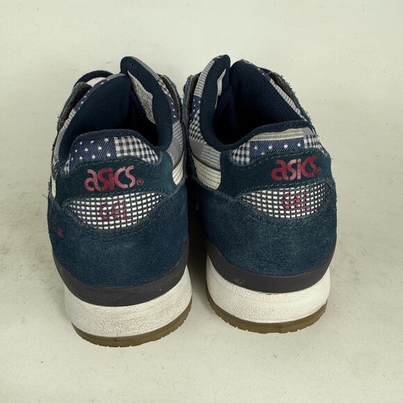 Asics Gel-Lyte III Athletic Shoes Womens 7 Navy Blue Low Top Running Sneakers - Picture 7 of 10